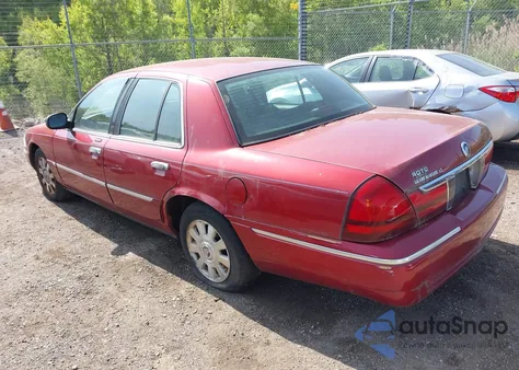 2003 Mercury Grand Marquis Ls from USA, damaged, VIN 2MEHM75W13X638825